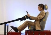 Posición correcta para conducir.