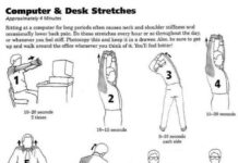 Estiramientos para Evitar Dolores frente al Ordenador