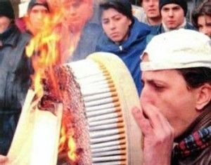 Dejar de fumar engorda