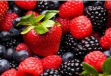 La capacidad antioxidante de los frutos rojos