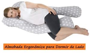 Almohada Ergonómica para Dormir de Lado