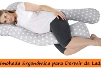 ALMOHADA para DORMIR de LADO ¡Perfecta para el EMBARAZO! Almohada Ergonómica para Dormir de Lado