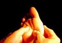 Masaje para pies casero