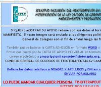 Prescribir (recetar) medicamentos por un Fisioterapeuta