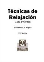Libro sobre Técnicas de Relajación