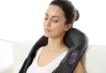 MASAJEADOR para aliviar DOLOR de CUELLO ¡5 Mejores! Masajeador de cuello y cervical, Naipo