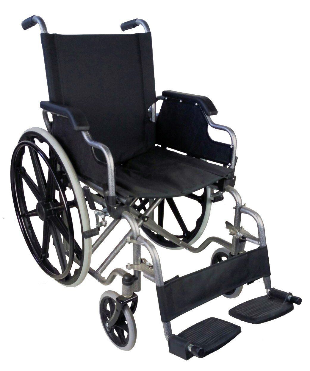 Silla de ruedas plegable y autopropulsable