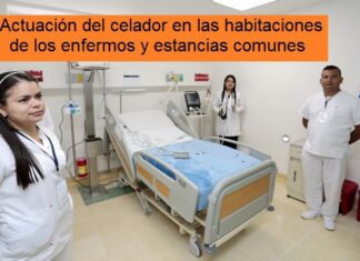 Celador en HABITACIONES de enfermos y estancias comunes Actuación del celador en las habitaciones de los enfermos y estancias comunes