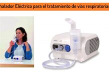 INHALADOR eléctrico – Tratamiento para VÍAS RESPIRATORIAS Inhalador eléctrico