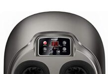 Masajeador De Pies – MEJORES Productos Masajeador De Pies,máquina De Masaje De Pies Multifunción, Masaje Shiatsu, Masaje De Ondas De Aire, Ajuste De Múltiples Posiciones, Operación De Control Remoto