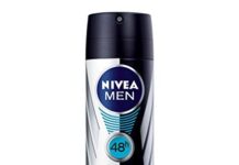Desodorantes For Men – MEJORES Productos Nivea Men Black & White Desodorante Spray Invisible Active 200 Ml