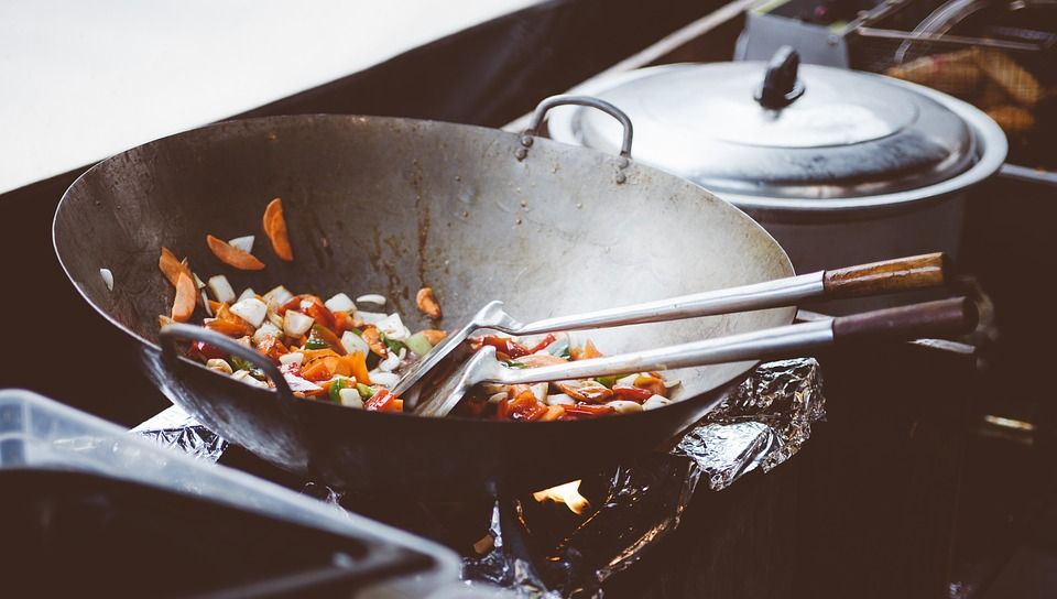 Cómo COCINAR vegetales en un wok 