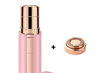 Eliminacion De Vello Facial – MEJORES Productos Eliminación Del Vello Facial Máquina De Afeitar Sin Dolor Con Lápiz Labial Sin Dolor, Recortadora De Vello Facial Eléctrica Para Mujeres, Hombres Con Cepillo De Limpieza Y Cabezales De Repuesto