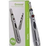 Agujas De Acupuntura – MEJORES Productos Gosear® Acupuntura Masaje Pen, Masaja Eléctrica Acupuntura Pluma De Terapia Del Dolor Masajeador,pointer Acupuntura Terapia Heal Masaje Pen,masaje De Energía De Meridianos Para Terapia Del Dolor
