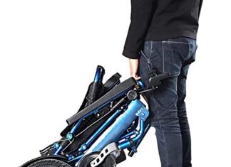 Silla De Ruedas Liviana – MEJORES Productos Night Wall Silla De Ruedas Eléctrica Plegable,silla De Ruedas Liviana Portátil,(batería De Ión De Litio),un Botón Plegable Para Facilitar El Transporte,solo 23 Kg De Silla De Ruedas Motorizada