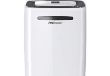 Deshumificador Para El Hogar – MEJORES Productos Pro Breeze Deshumidificador 20l, Pantalla Digital, Drenaje Continuo, Portátil, Con 4 Modos De Uso, Temporizador Y Secadora De Ropa