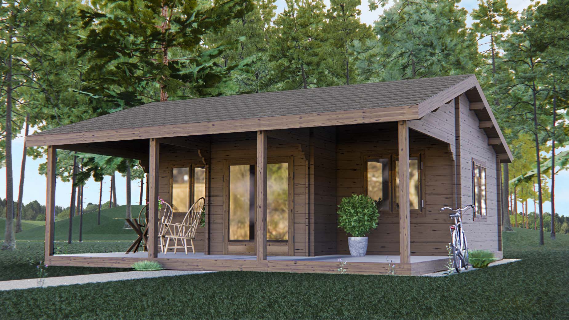 Elegir casa de madera