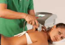 Tratamientos de fisioterapia con ultrasonido