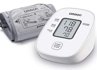 Tensiómetros de brazo digital 【Mejores opiniones】 OMRON X2 Basic Tensiómetro de Brazo digital, medición precisa de la presión arterial y el pulso, validado clinicamente