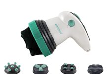 Masajeador anticelulítico 【Mejores opiniones】 Beper - Masajeador 4 en 1 anticelulítico para Mujer, Masaje Infrarrojo, Triple Acción Circular, Tonificación y Reafirmación, Potencia Ajustable