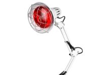 Lámpara infrarrojos para fisioterapia 【Mejores opiniones】 lampara infrarrojos fisioterapia, Relassy 150W Lámpara infrarroja Emisor de calor Emisor de luz roja Lámpara infrarroja para calentador Lámpara de calor infrarroja con temporizador