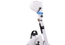 Bicicleta estática para recuperación de rodilla 【Mejores opiniones】 Ejercitador de Pedal eléctrico para Ejercicios de recuperación de piernas, Brazos y Rodillas con Monitor LCD y Control Remoto, Bicicleta estática y ejercitador de Pedales para discapacitados