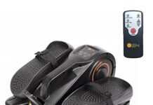 Elíptica para hacer ejercicio en casa 【Mejores opiniones】 Pedalier eléctrico, Mini Elíptica, pedaleador elíptico portátil, pantalla Led, mando a distancia Pedalera elíptica portátil para realizar gimnasia pasiva o activa.