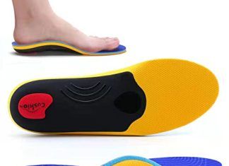 Plantillas para fascitis plantar 【Mejores opiniones】 Plantillas ortopédicas para mujeres y hombres Soporte de pie alto Plantillas de zapatos funcionales suaves Inserto para pies planos, dolor de pie, fascitis plantar