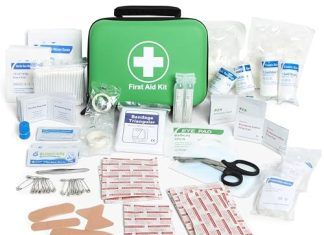 Kit de Primeros Auxilios para Deportistas 【Mejores opiniones】 380 Piezas Botiquin de primeros auxilios completo - Botiquin Casa - Botiquin Viaje - Botiquin coche - Botiquin Montaña - Botiquin deportivo - Kit primeros auxilios - Kit de primeros auxilios