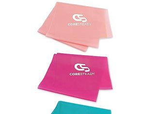 Set de Bandas de Resistencia para Ejercicios de Tonificación 【Mejores opiniones】 Coresteady Gomas elásticas de musculación para Hombres y Mujeres - Banda elástica - Tonifica y desarrolla Fuerza, flexibilidad y Masa Muscular - Incluye guía de Ejercicios (#6 Set DE 3, 2 Metro)