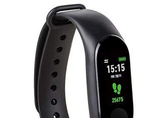 Pulsera Inteligente con Monitorización de Actividad y Sueño 【Mejores opiniones】 Kounga FitPro Tonic, Pulsera de Actividad Inteligente con Monitor de Sueño, Podómetro, Contador de Calorías, Pantalla a Color