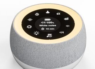 Máquina de Ruido Blanco para Mejorar la Calidad del Sueño 【Mejores opiniones】 Sehstar máquina de ruido blanco Terapia de sonido para dormir al bebé&Adultos 22 Ruido Blanco/5 Yoga/5 α-Wave 7 Color/3 Brillo