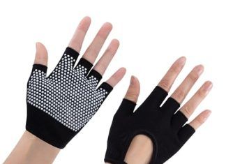 Guantes de Yoga para Mejorar el Agarre y la Estabilidad 【Mejores opiniones】 ZLLkeji Guantes de Yoga Antideslizantes para Mujer Guantes de Entrenamiento Transpirables Cómodos Guantes Sin Dedos para Pilates, Danza, Yoga Aéreo, Fitness, Gimnasia Negro…