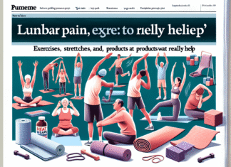 Dolor lumbar: ejercicios, estiramientos y productos que realmente ayudan