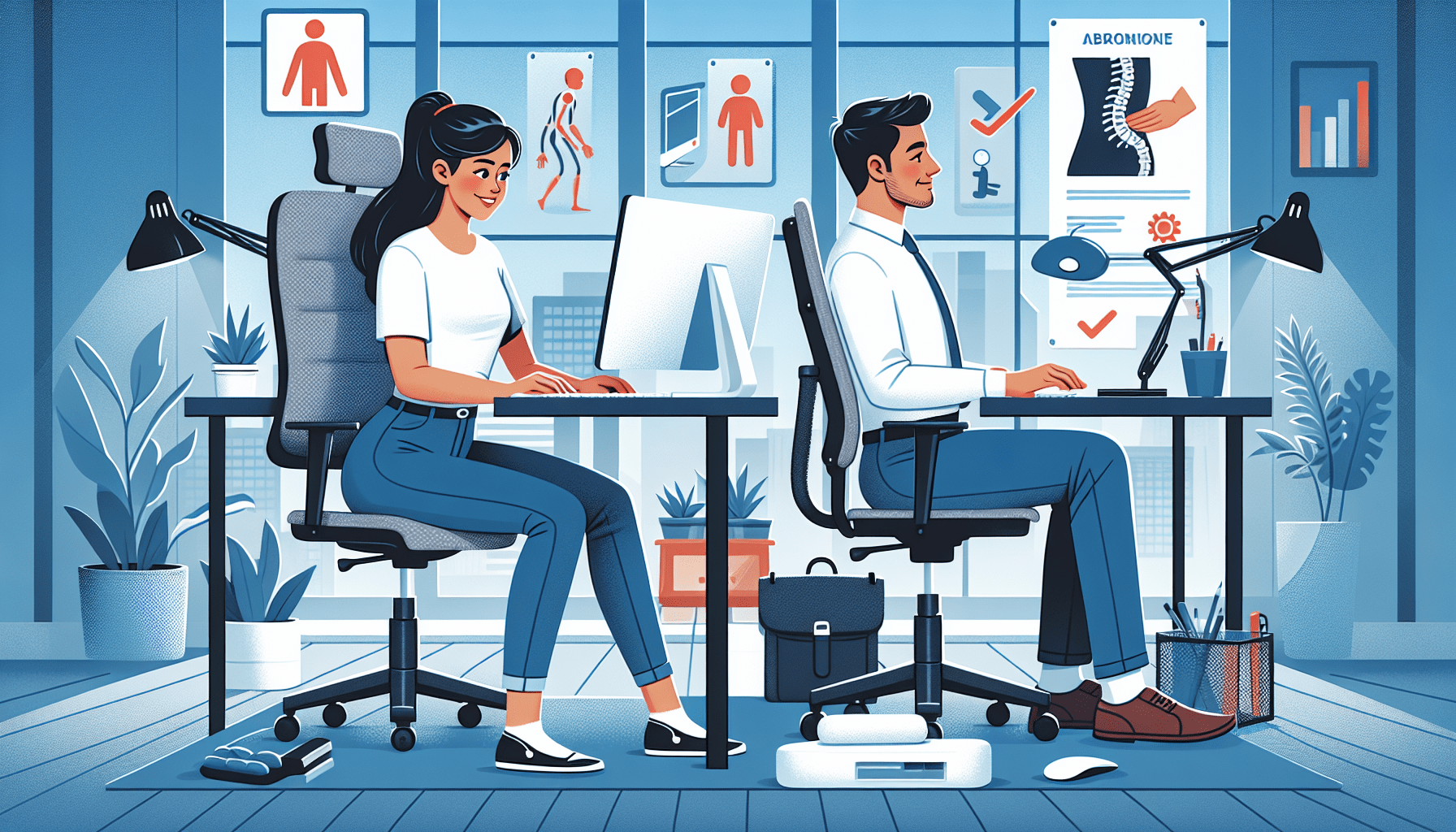 espalda-sana-en-el-trabajo-como-sentarte-mejor-y-que-productos-ayudan