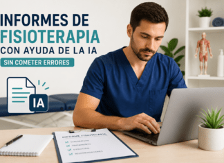 ¿Cómo redactar informes de fisioterapia con ayuda de la IA sin perder calidad ni criterio profesional?